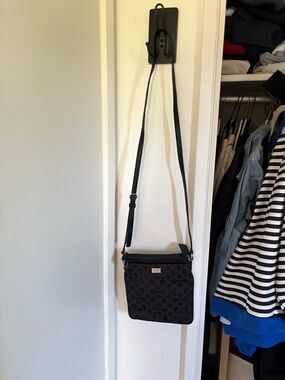 Coach Black Signature Messenger Crossbody Bag